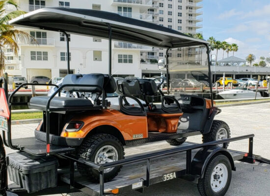 Golf Cart Transport Broward County Florida